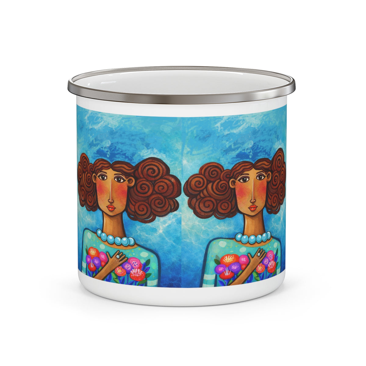 Enamel Camping Mug