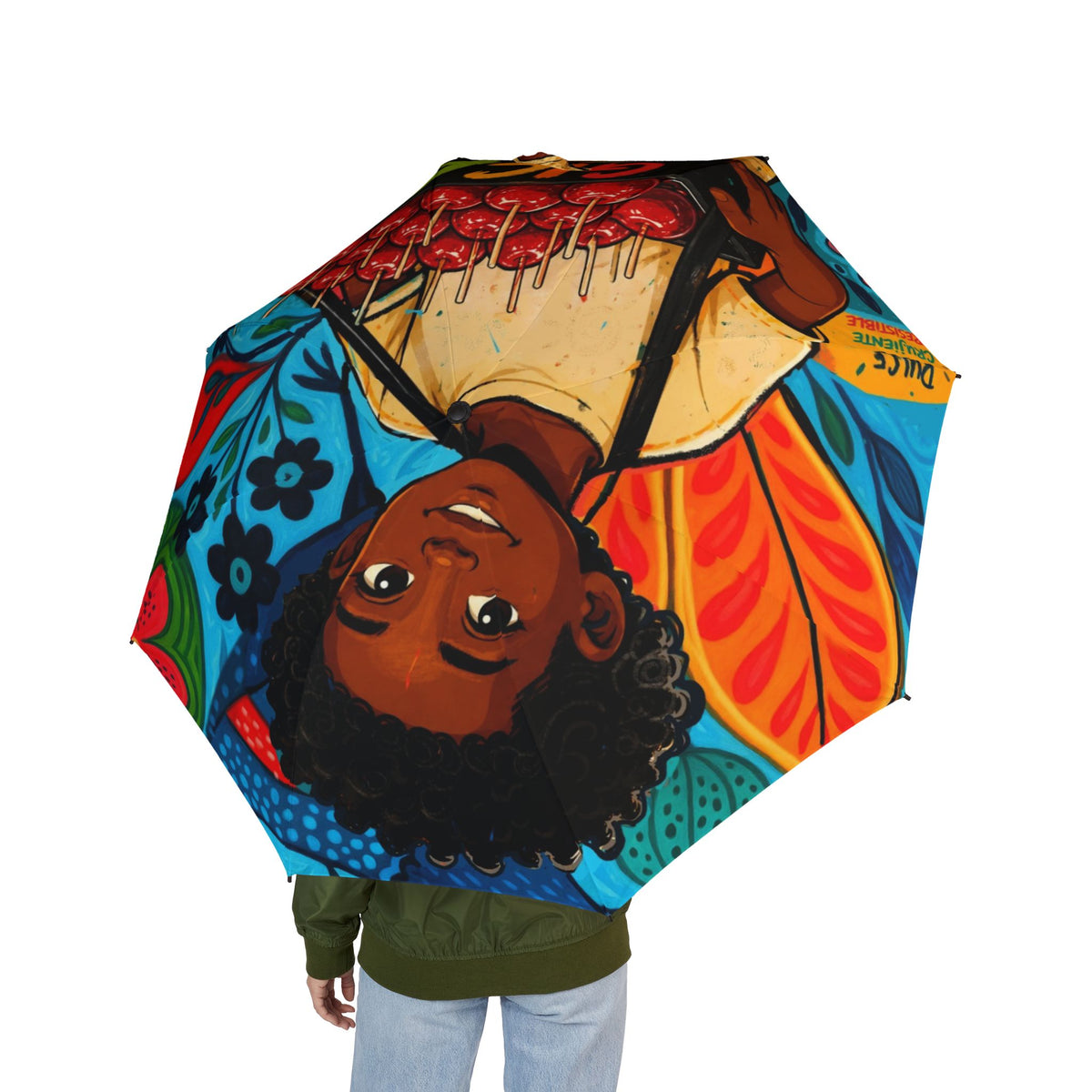 Semi-Automatic Foldable Umbrella